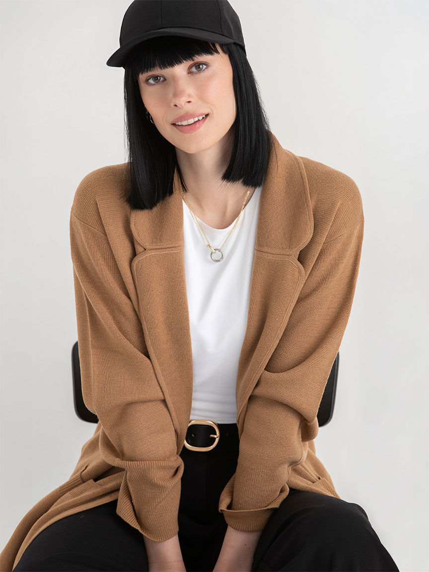 Blazer with a sweater online