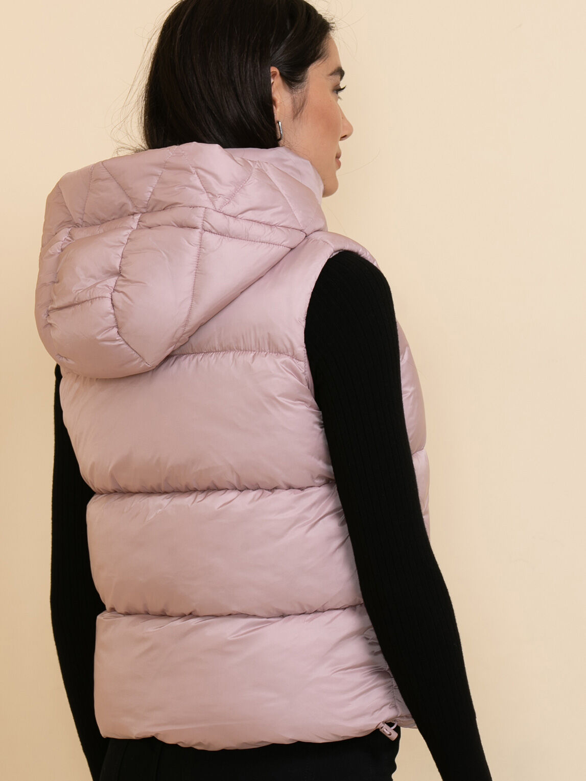 Devon Puffer Vest with Detachable Hood Rickis