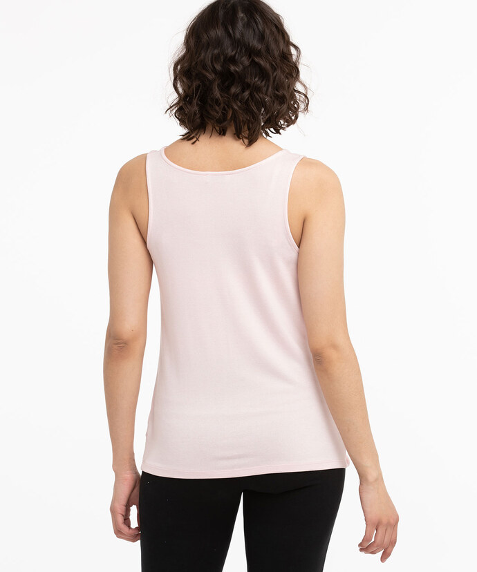 Sleeveless Twist Front Hacci Top Image 3