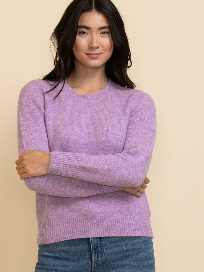Crewneck Mossy Sweater Image 5