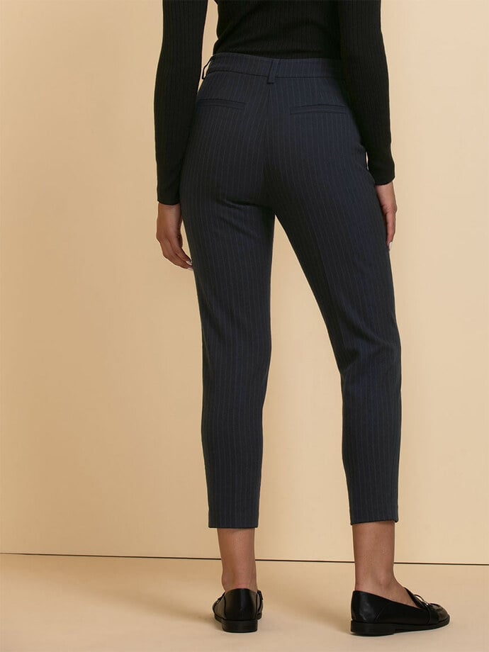 Parker Slim Leg Pant in Luxe Tailored Image 4