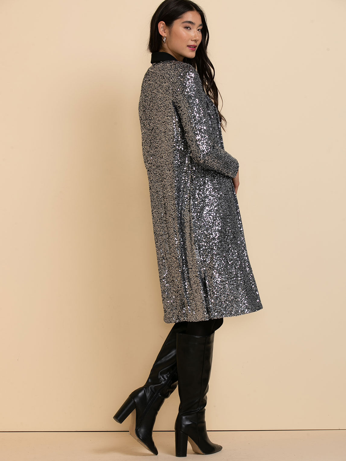 Sequin sale boot covers