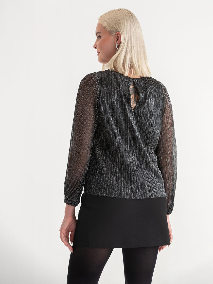 Tinsel Crewneck Blouse | Rickis