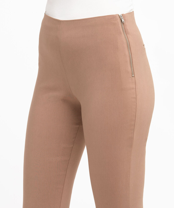 Microtwill Skinny Cropped Pants Image 4