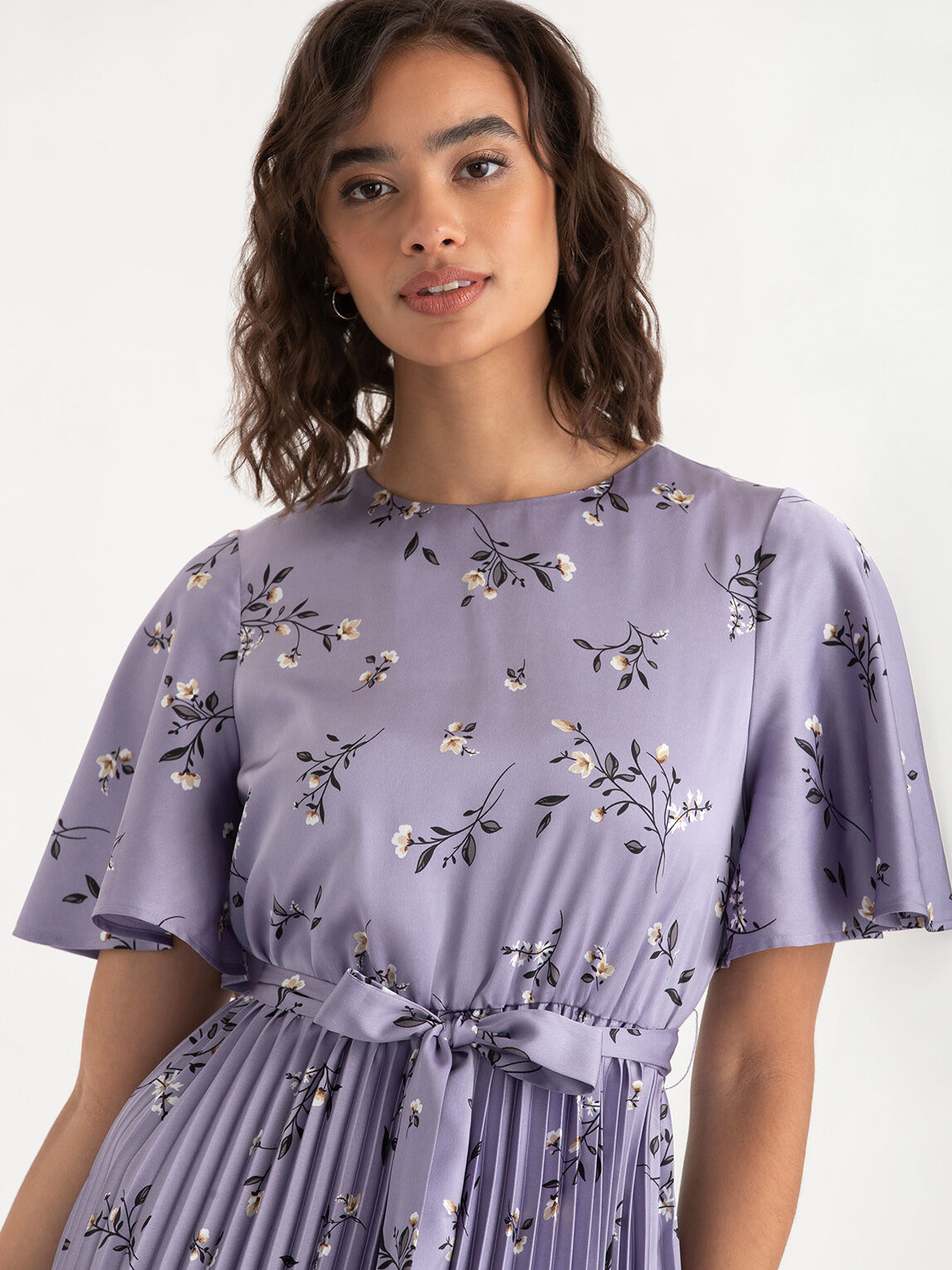 I saw it first pleated dress shop