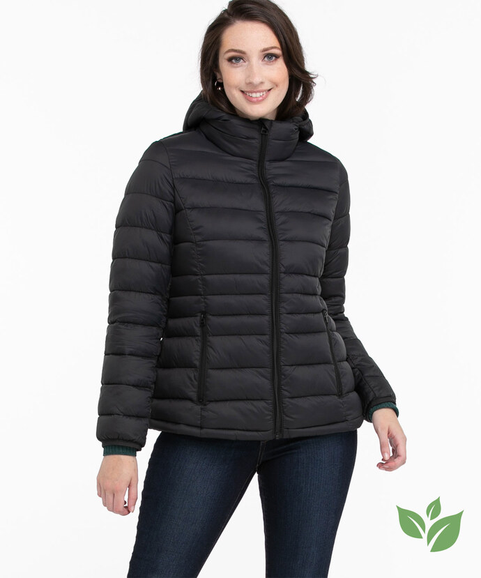 Eco-Friendly Packable Puffer Jacket Image 1