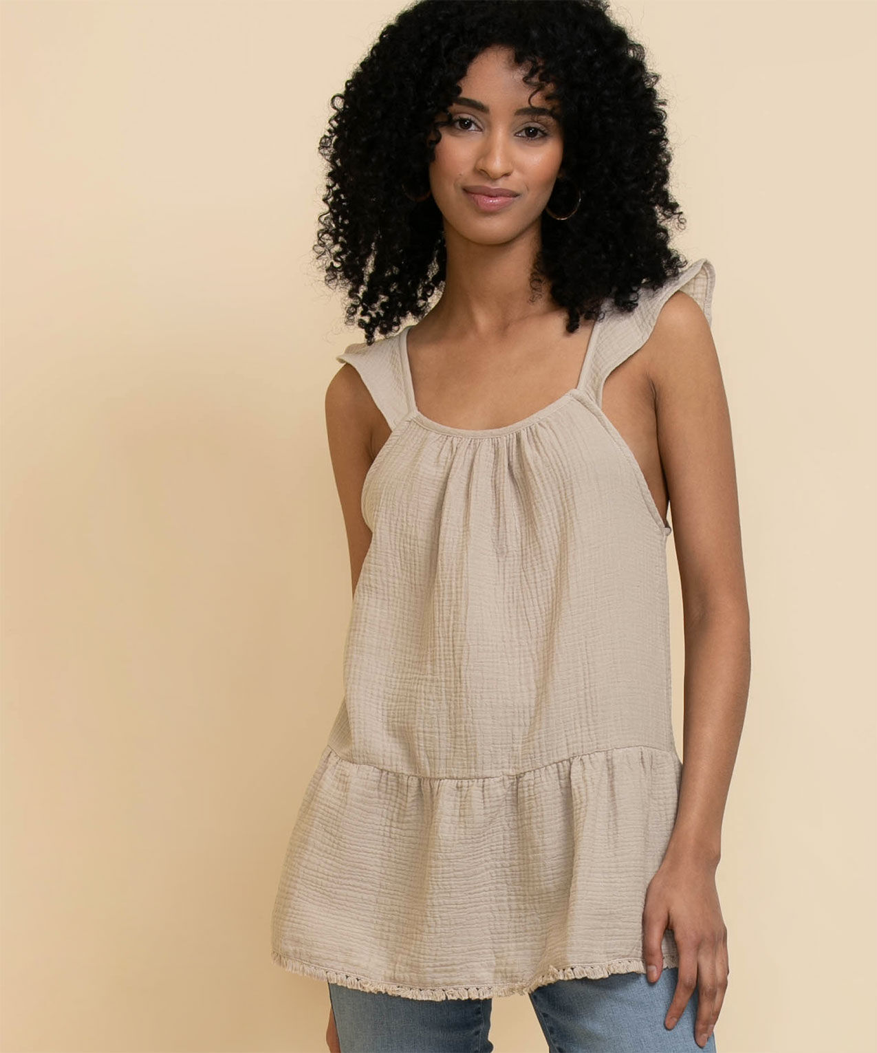 Cupio Crinkle Blouse Rickis