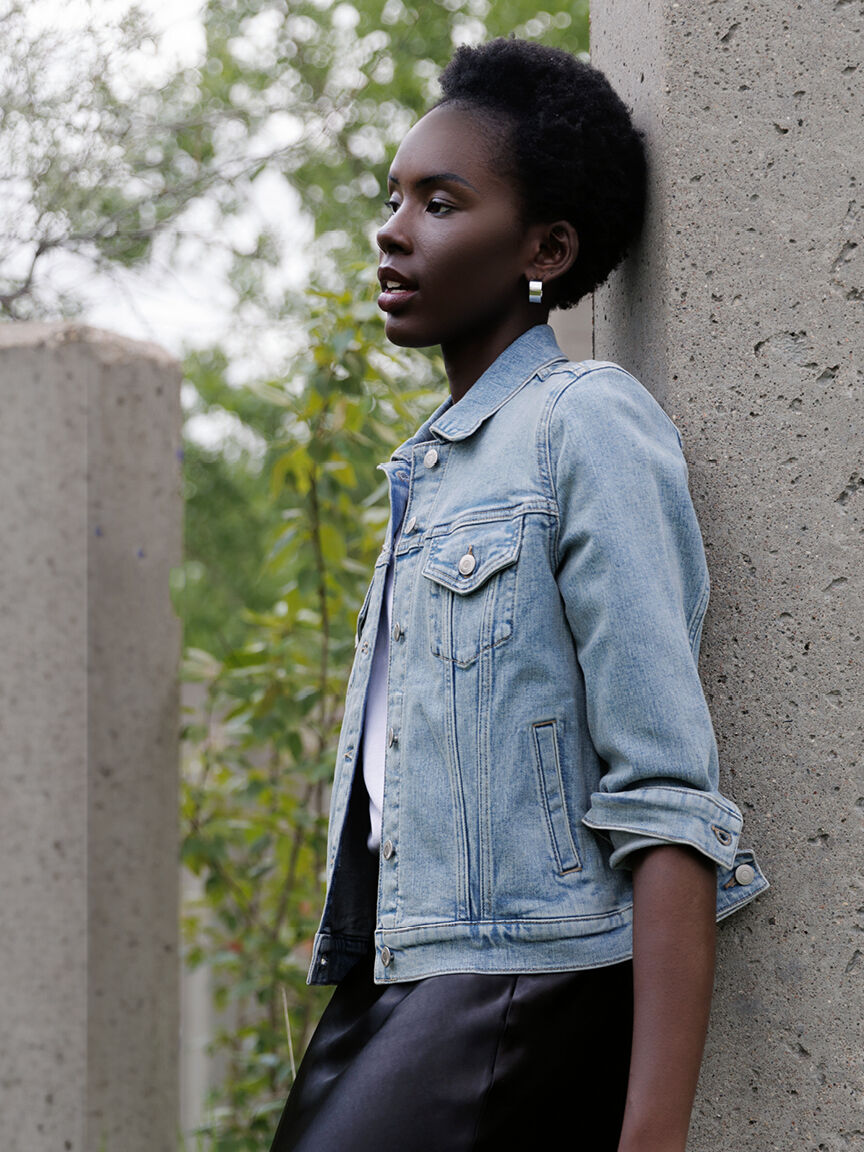 Denim jacket street online