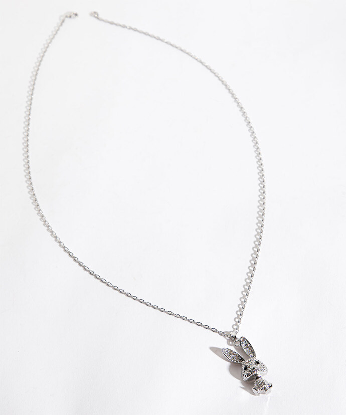 Bunny Pendant Necklace Image 2
