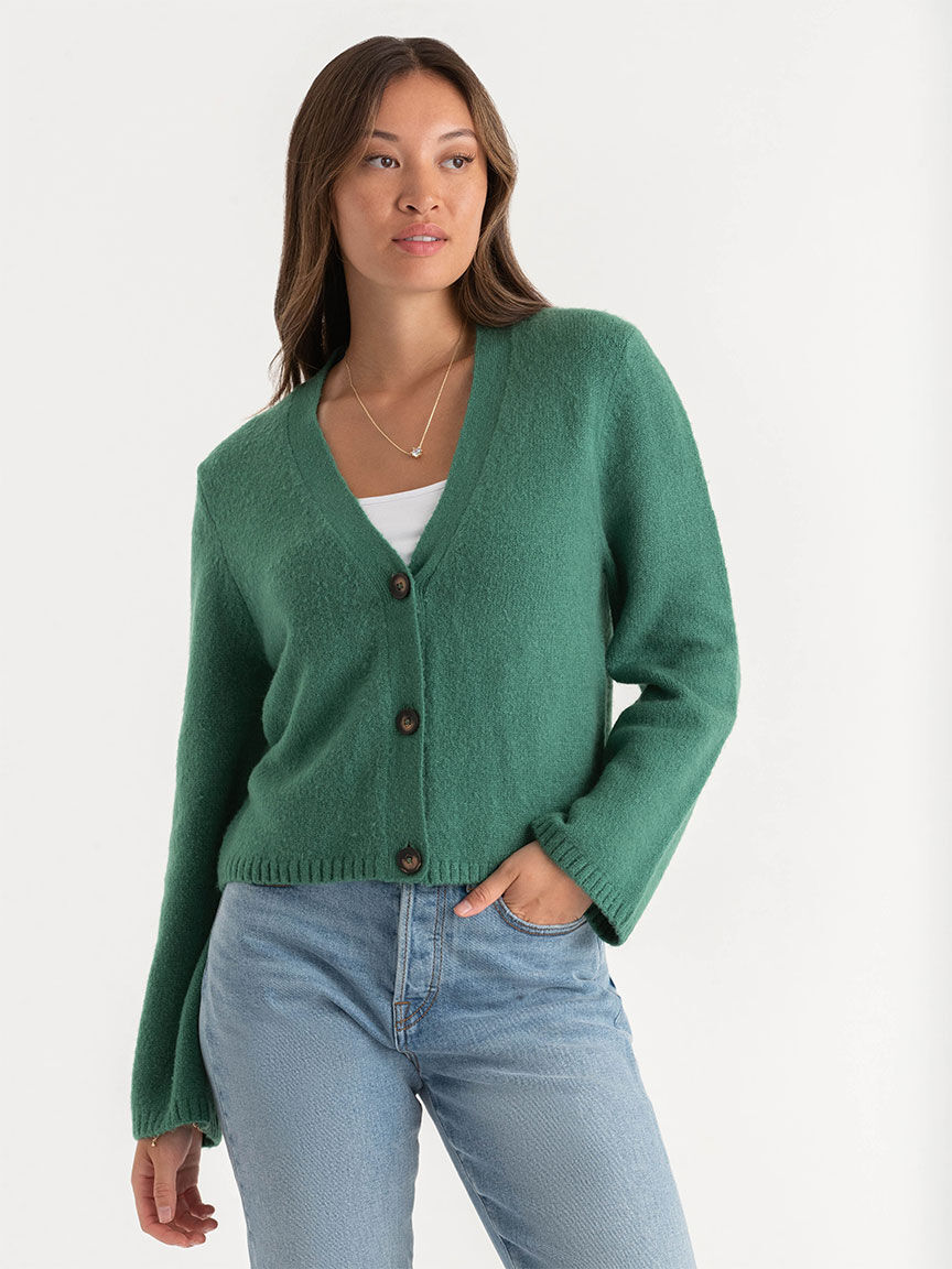 Long sleeve button cardigan online