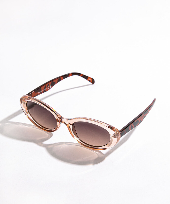 Oval Cat Eye Sunglasses Image 2