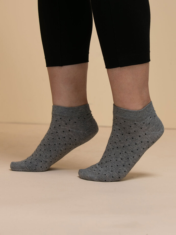 Fine Dot Ankle Socks Image 1