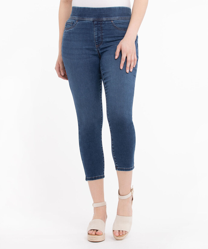 Cropped Pull-On Jegging Image 1