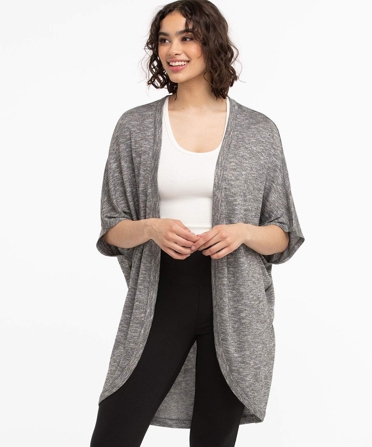 Short Sleeve Cocoon Cardigan Rickis