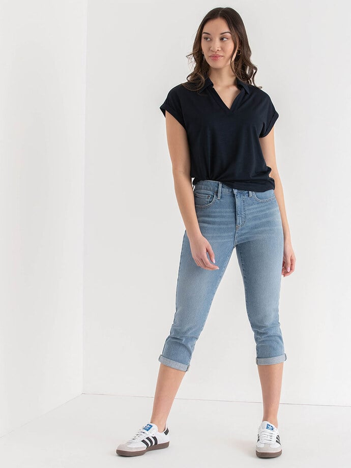 Skylar Skinny Capris Jeans Image 1