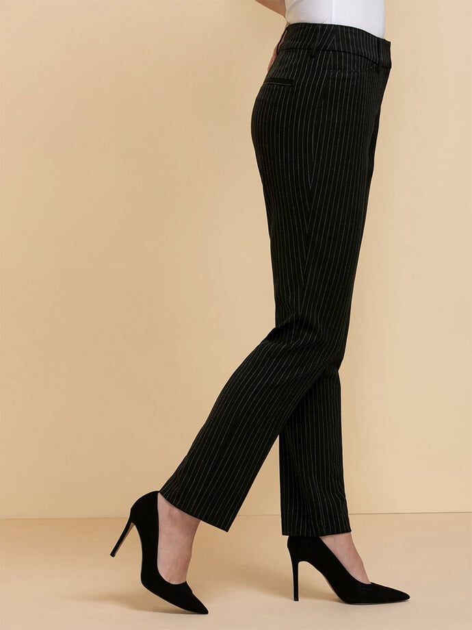 Spencer Straight Leg Pant in Luxe Tailored Image 4