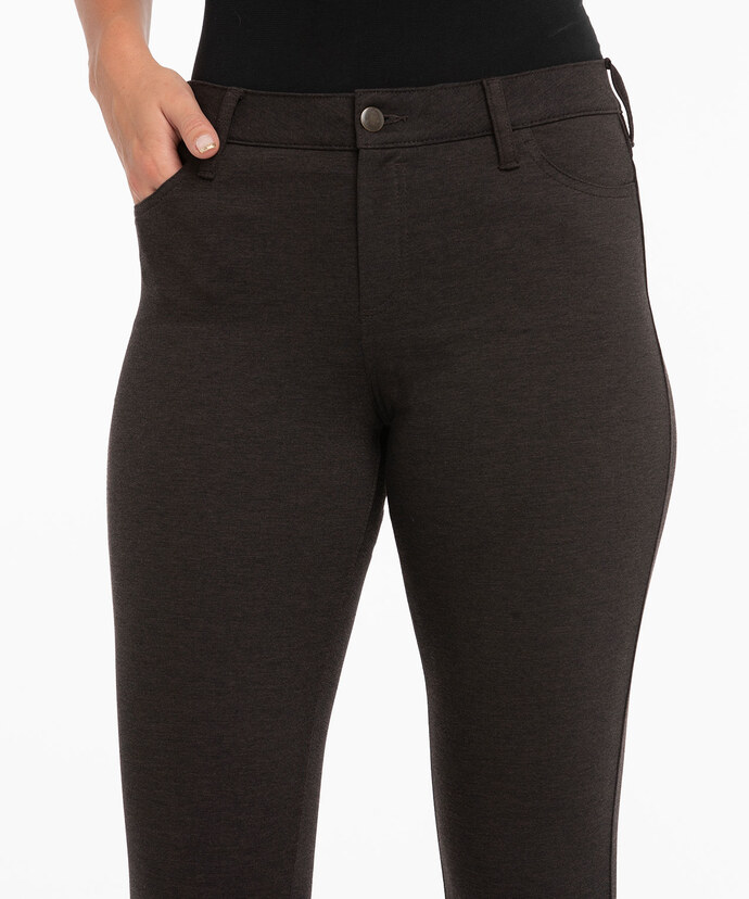 Luxe Ponte Skinny Pant Image 5