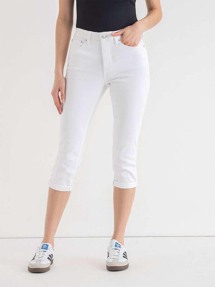 Skylar Skinny Capris Jeans Image 6