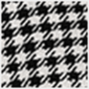 Black/White Houndstooth
