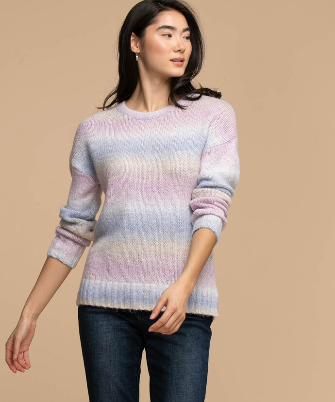 Ombre Pullover Sweater Image 3