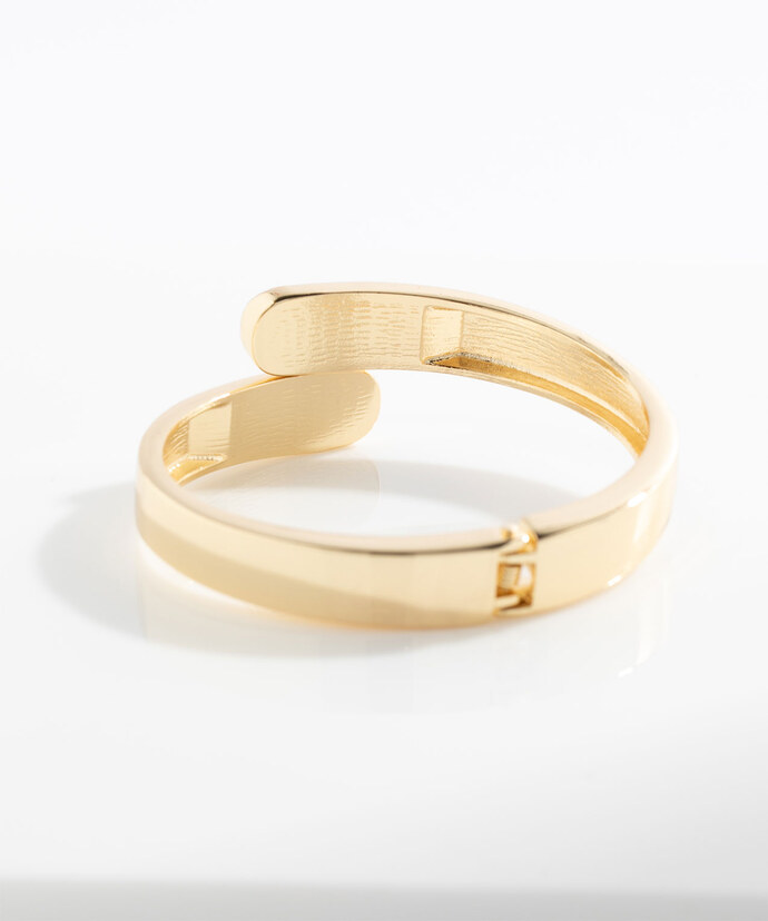 Gold Mini Cuff Bracelet Image 2