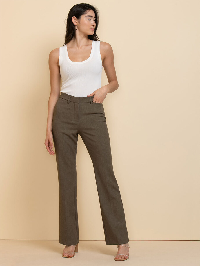 Bradley Bootcut in Luxe Tailored Pant Image 4