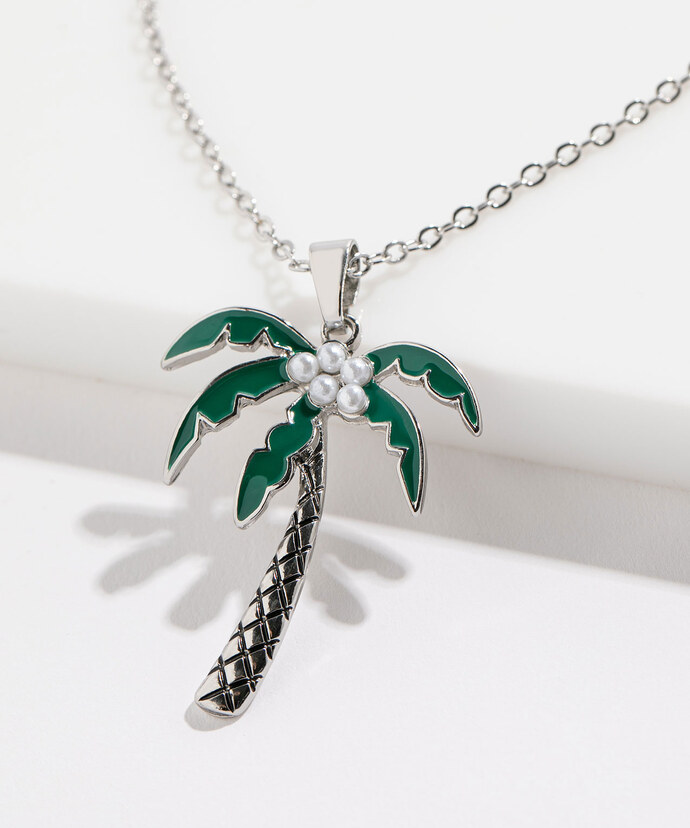 Palm Tree Necklace Image 1