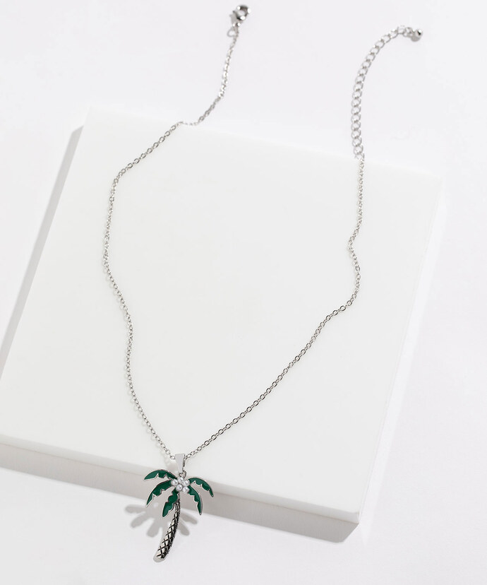 Palm Tree Necklace Image 2