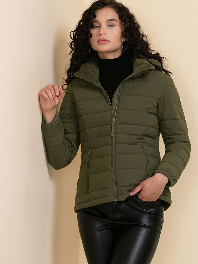 Peyton Packable Jacket with Removable Hood Image 3