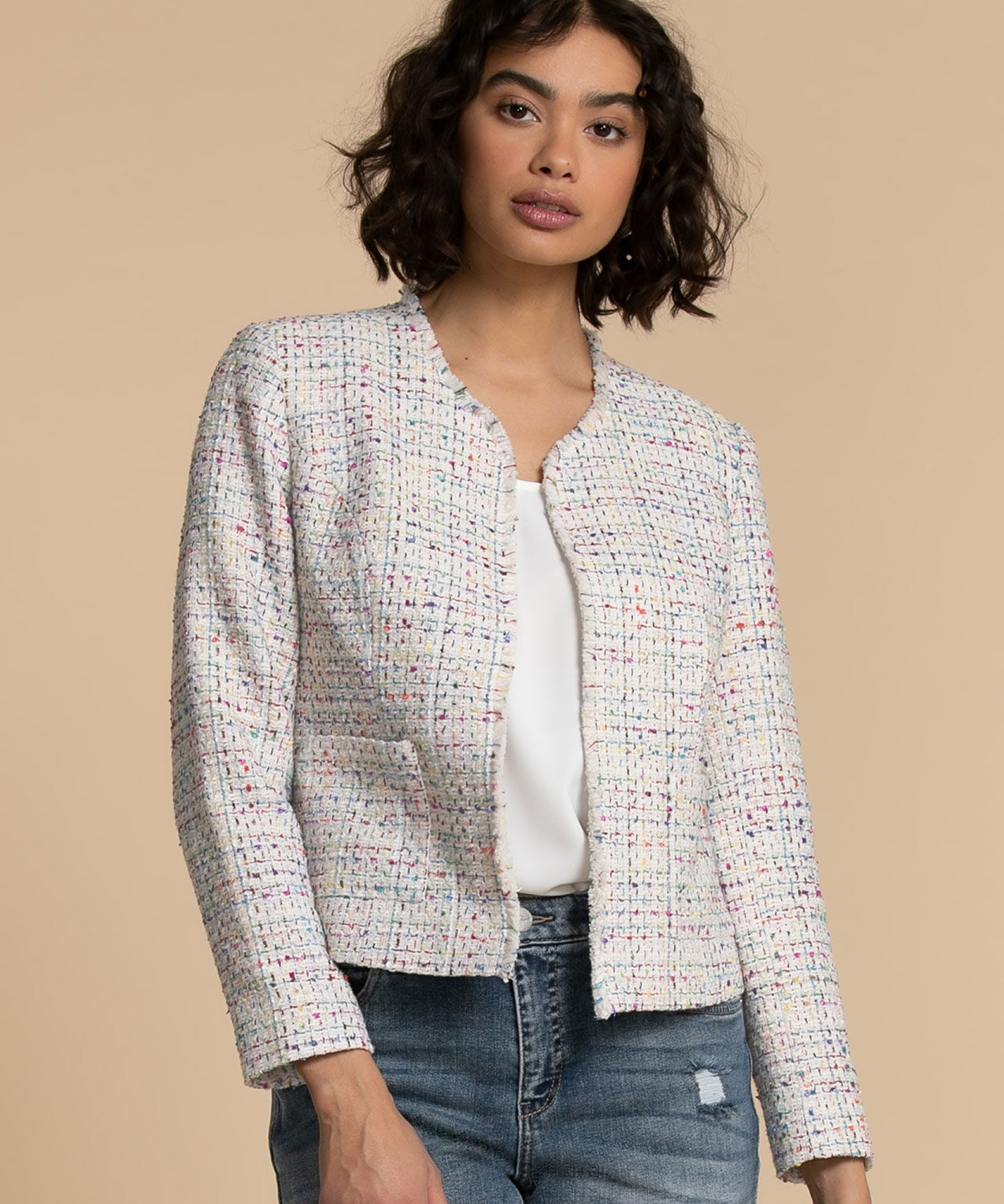 Boucle sales jackets ladies