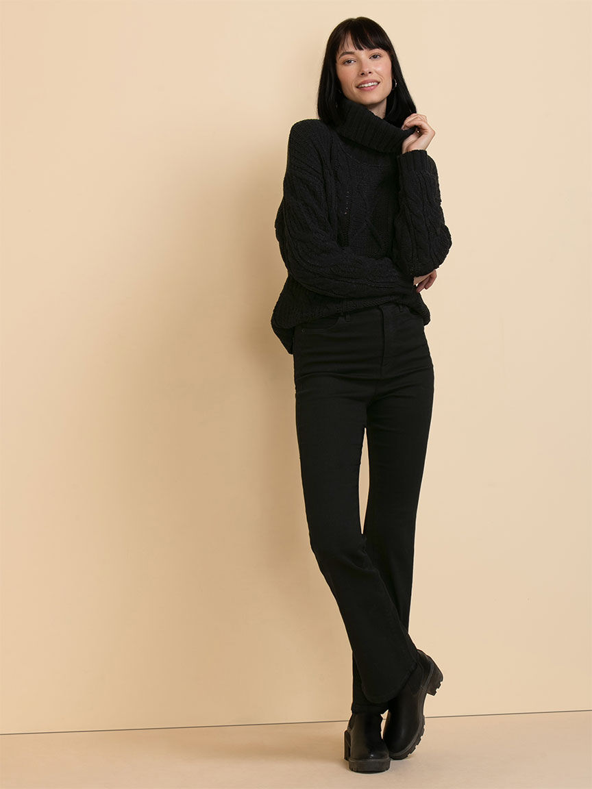 Cowl neck pullover sweater hot sale