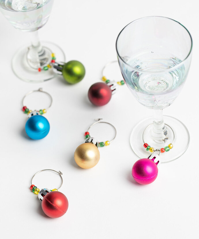 Holiday Bauble Drink Charms Image 2