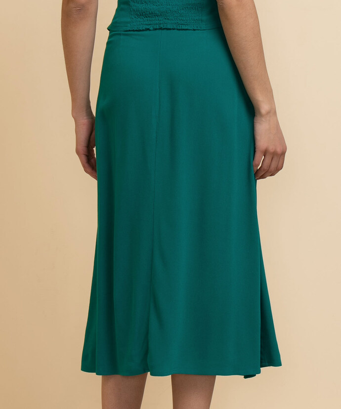 Thigh Slit Midi Skirt Image 4