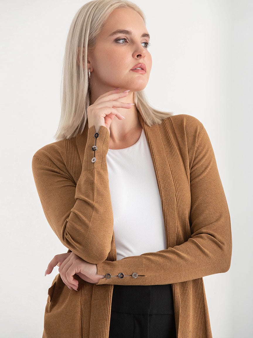 Side Tab Button Cardigan Rickis