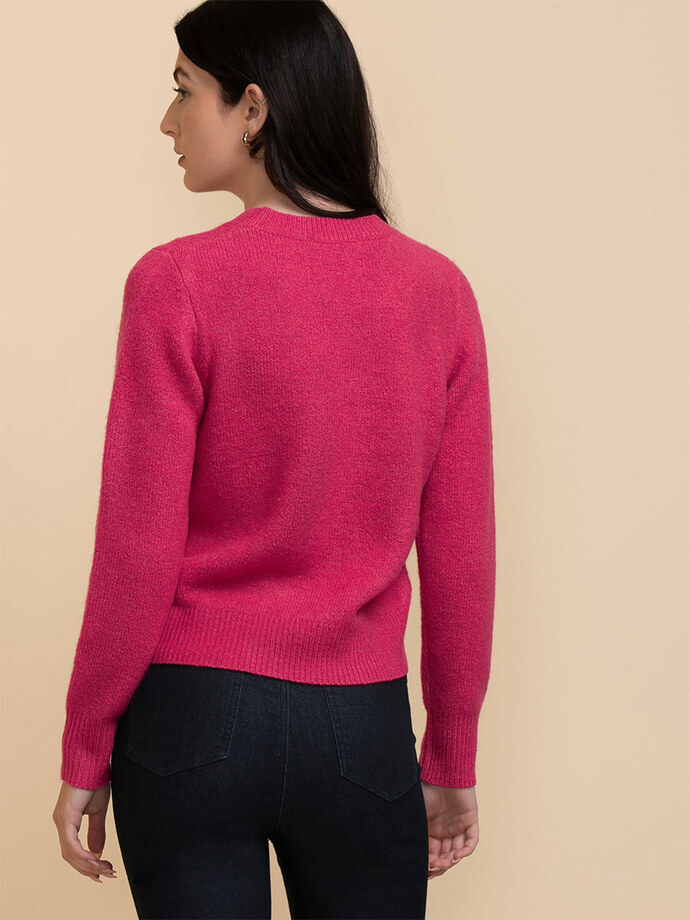 Crewneck Mossy Sweater Image 4