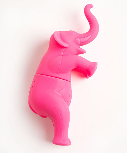Elephant Tea Infuser, Pink Elephant