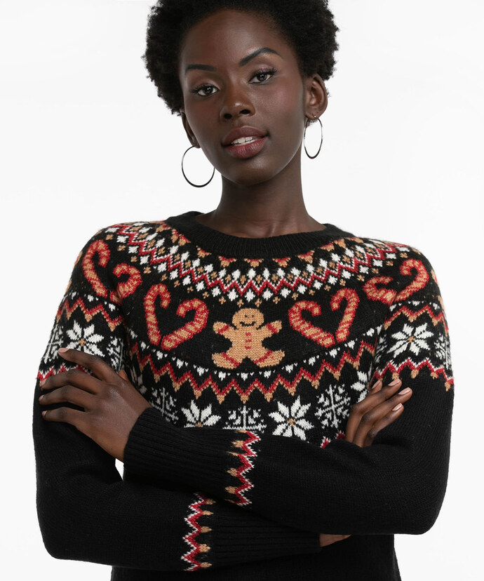 Gingerbread Pullover Sweater Image 3
