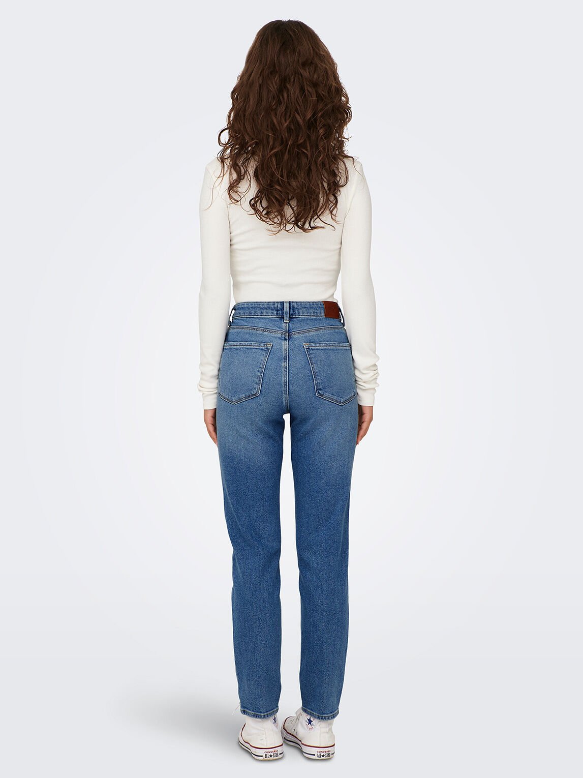 Emily High Waist Straight Leg Jeans Only