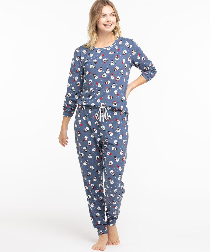 Frosty Flakes Pajama Set Image 1