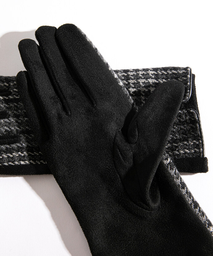 Plaid Gloves Image 2