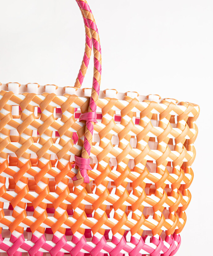 Basket Weave Tote Image 3