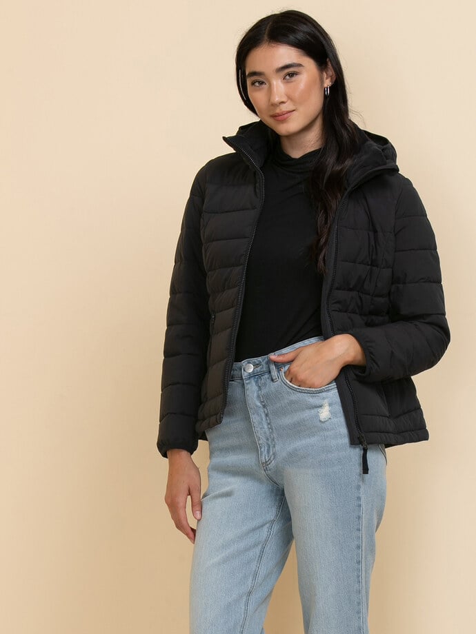Peyton Packable Jacket with Removable Hood | Rickis