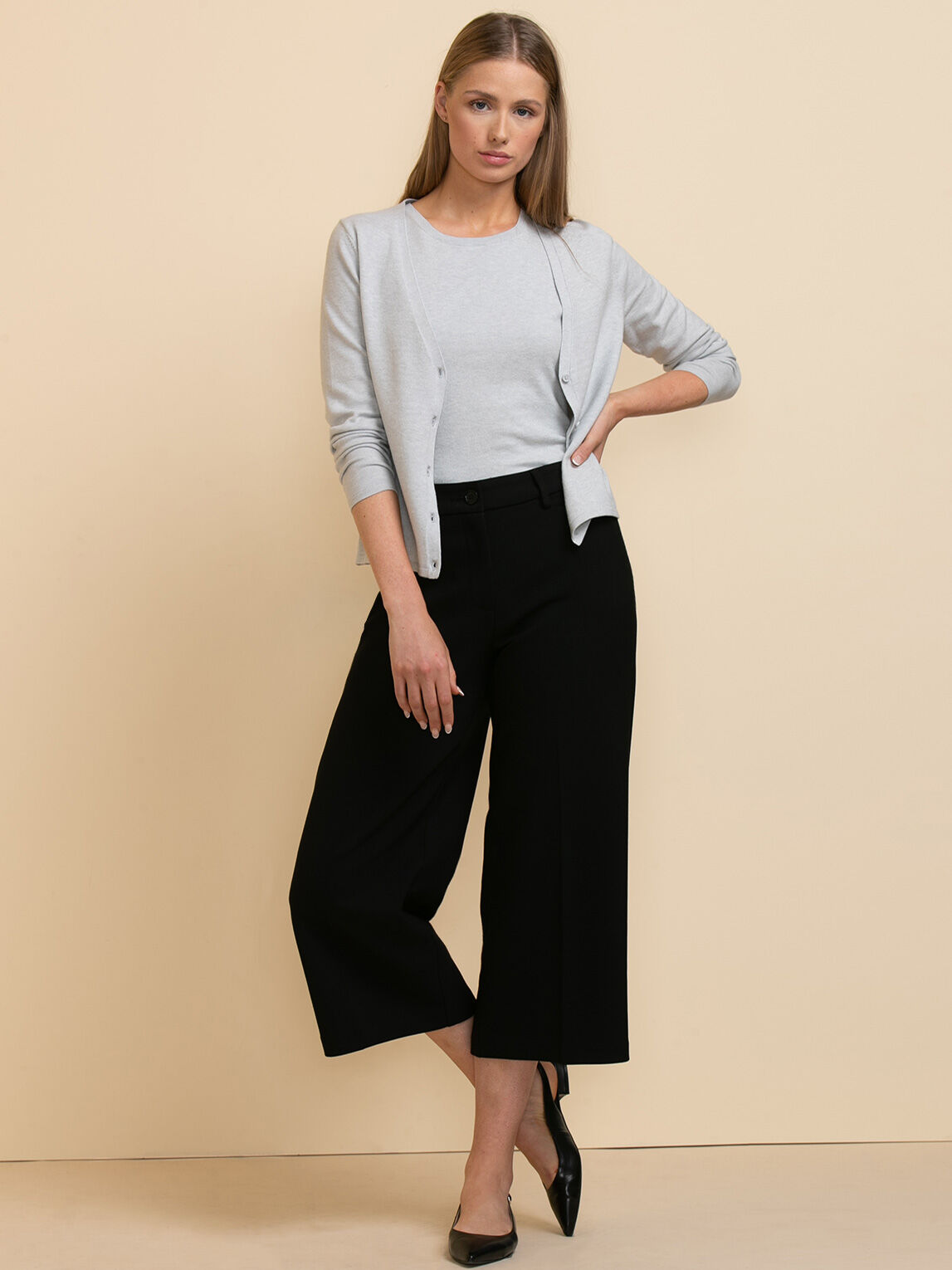 Button down v neck sweater on sale