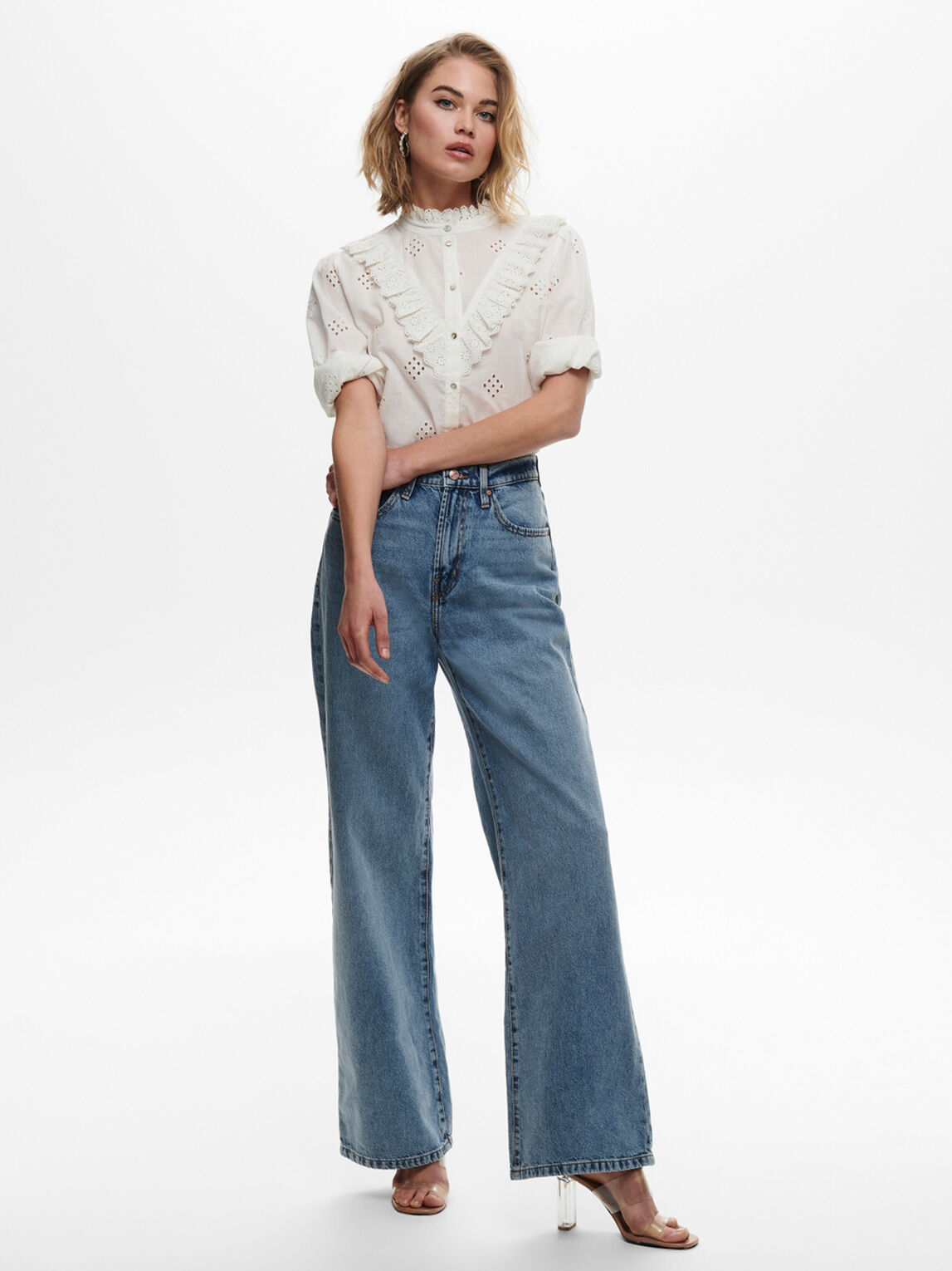 Hope Wide Leg Jeans | Only
