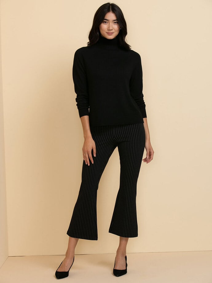 Colby Kick Flare Pant in Luxe Ponte Image 2
