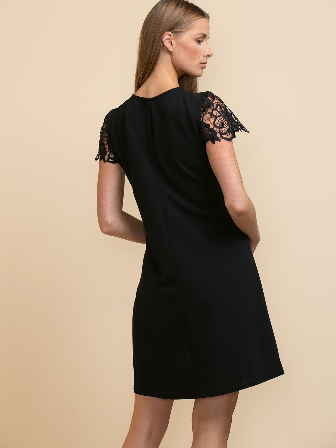 Lace deals arm dress