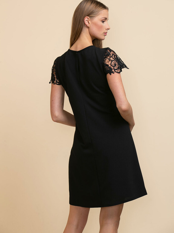 Lace Sleeve Dress by Tash + Sophie Image 4