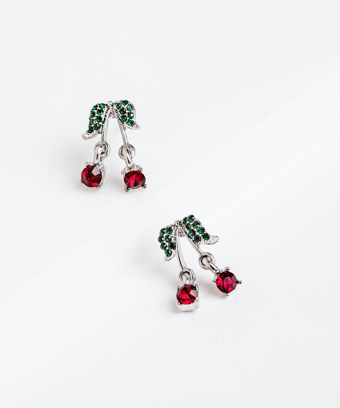 Dangly Cherry Earring Image 1