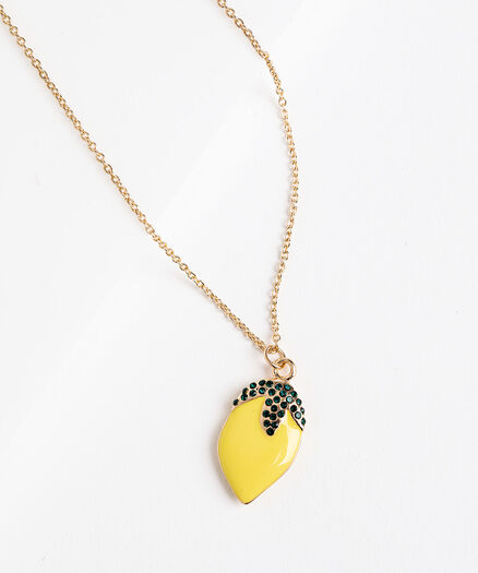 Lemon Drop Necklace, Gold