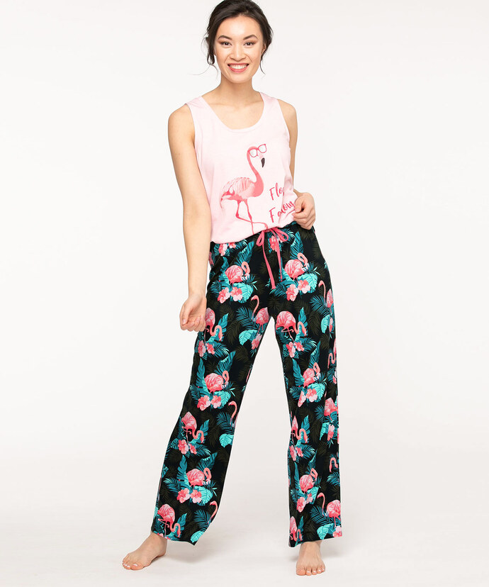 Flamingo Pajama Pant Image 2